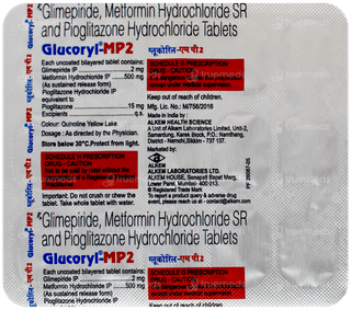 Glucoryl Mp2 Tablet 15